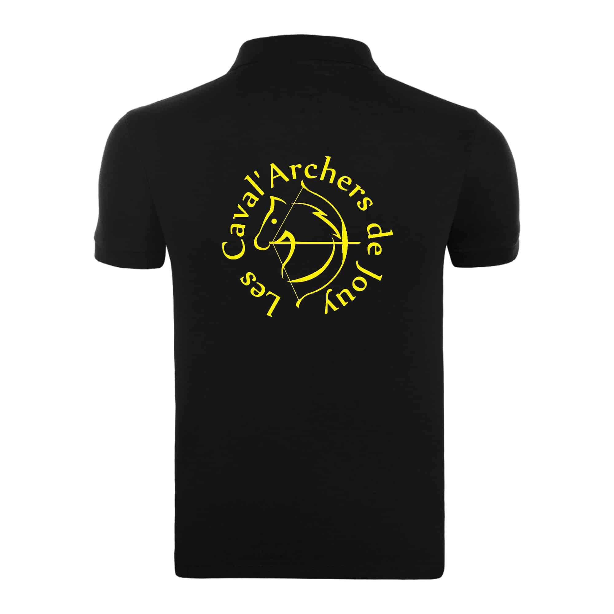 POLO (homme) - Poney club des écuries de Jouy - Noir - BCID1 – Image 5