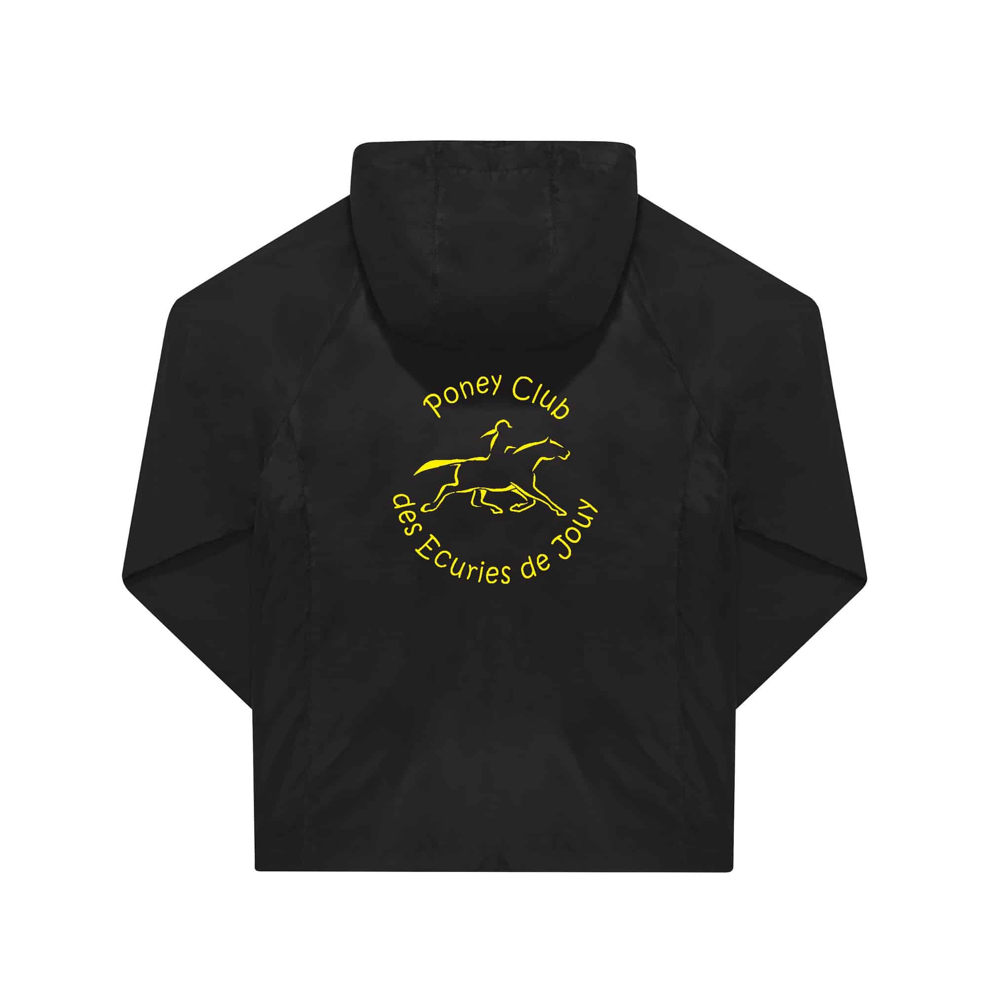 COUPE-VENT (unisexe) - Poney club des écuries de Jouy - Noir - BC630 – Image 5
