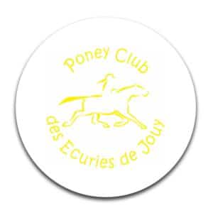 STICKER ROND - Poney club des écuries de Jouy - STI001