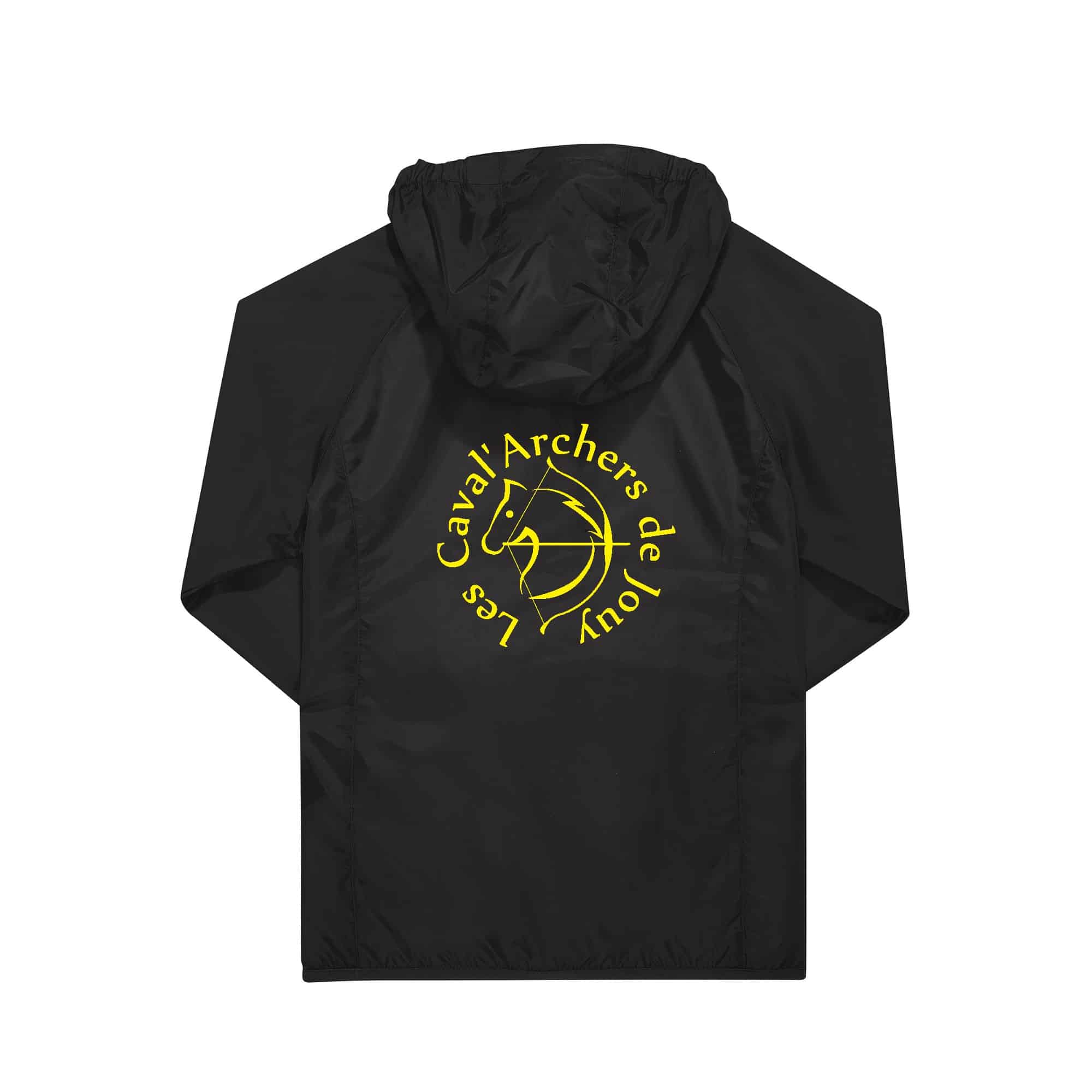 COUPE-VENT (enfant) - Poney club des écuries de Jouy - Noir - BC631 – Image 4