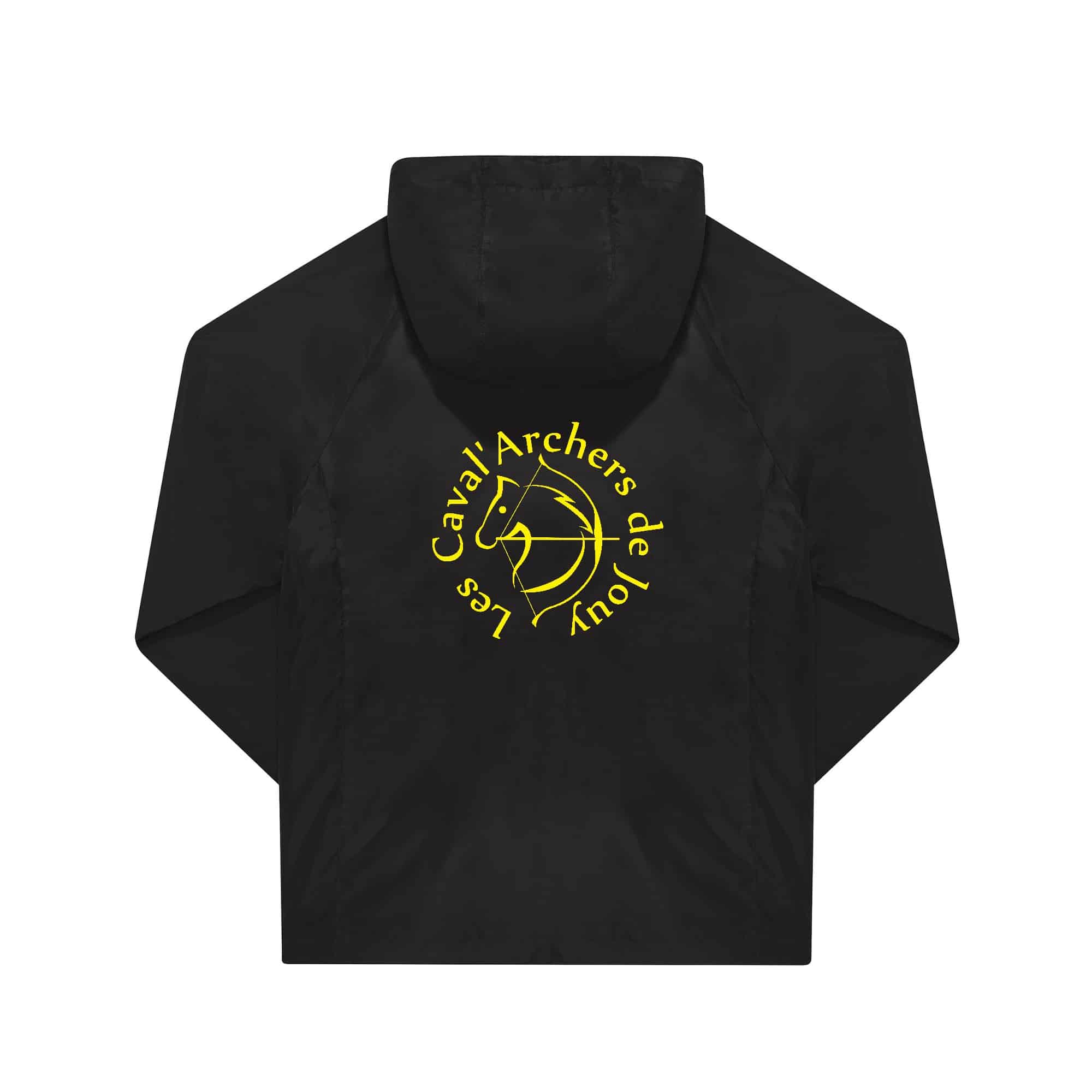 COUPE-VENT (unisexe) - Poney club des écuries de Jouy - Noir - BC630 – Image 3