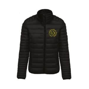 DOUDOUNE AVEC MANCHES (femme) - Poney club des écuries de Jouy - Noir - K6121