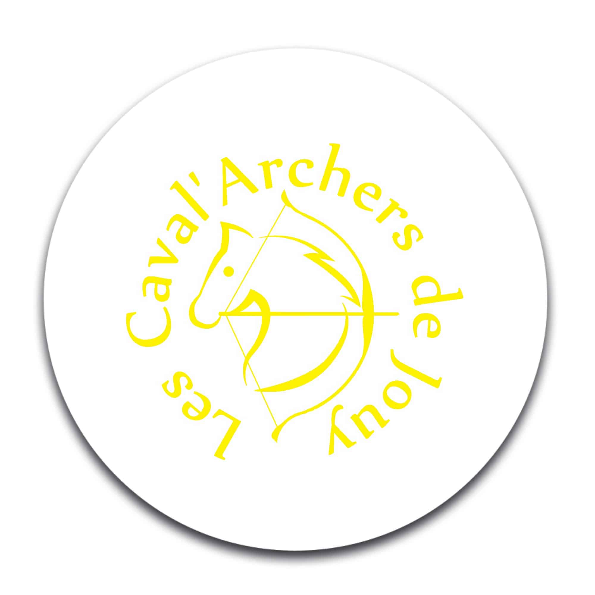 STICKER ROND - Poney club des écuries de Jouy - STI001 – Image 2