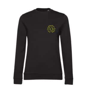 SWEAT COL ROND (femme) - Poney club des écuries de Jouy - Noir - BCW01Q