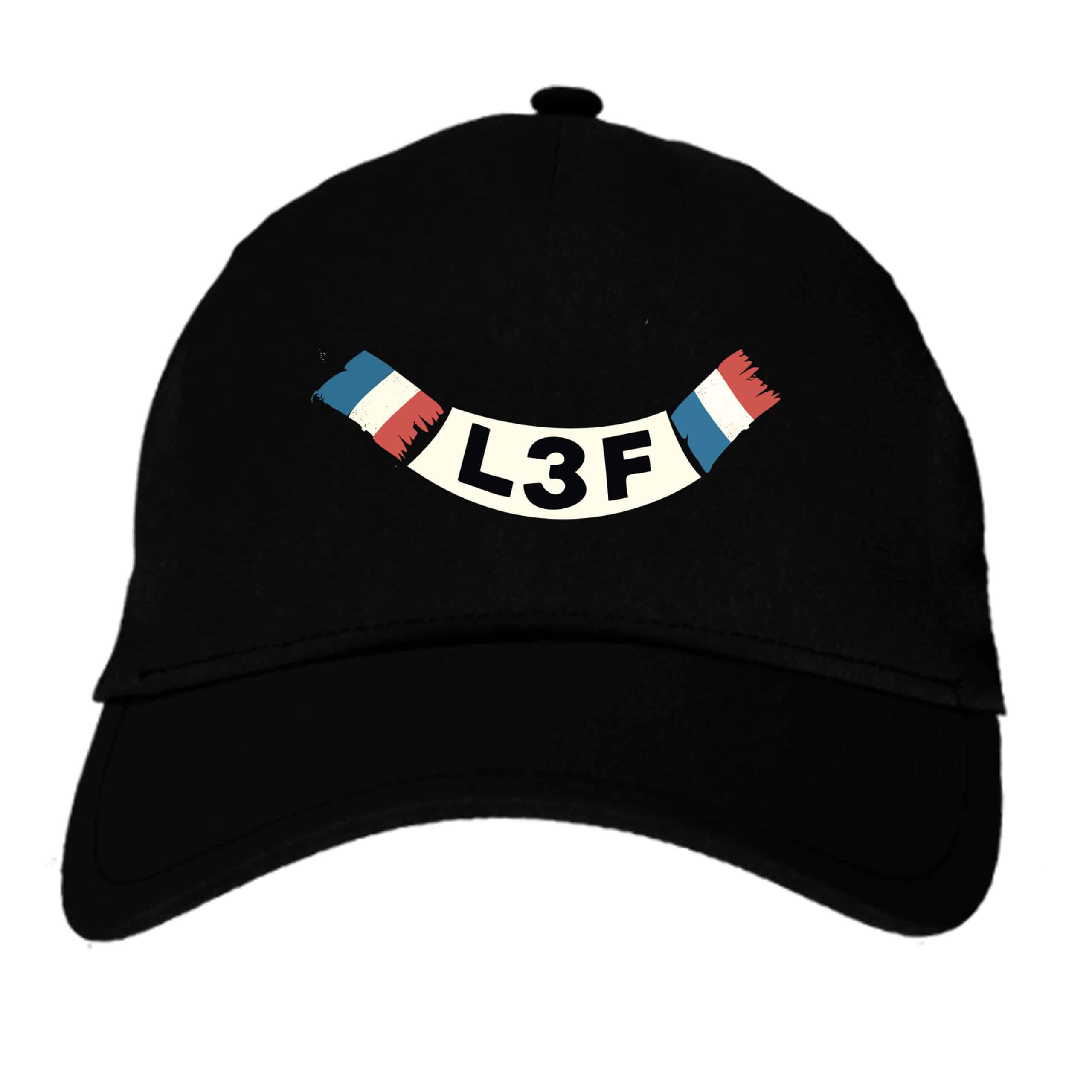 CASQUETTE - L3F - Noir - BF015