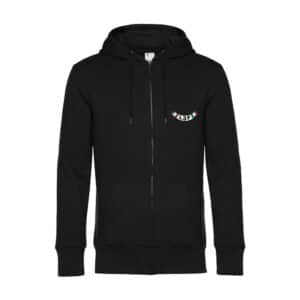 SWEAT ZIPPÉ (Homme) - L3F - Noir - BCU03K