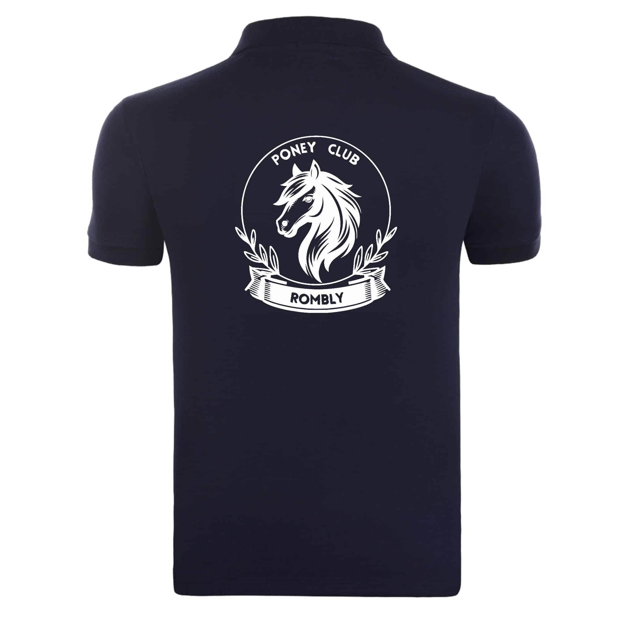 POLO (enfant) - Poney club de Rombly – Navy - BCK424 – Image 3
