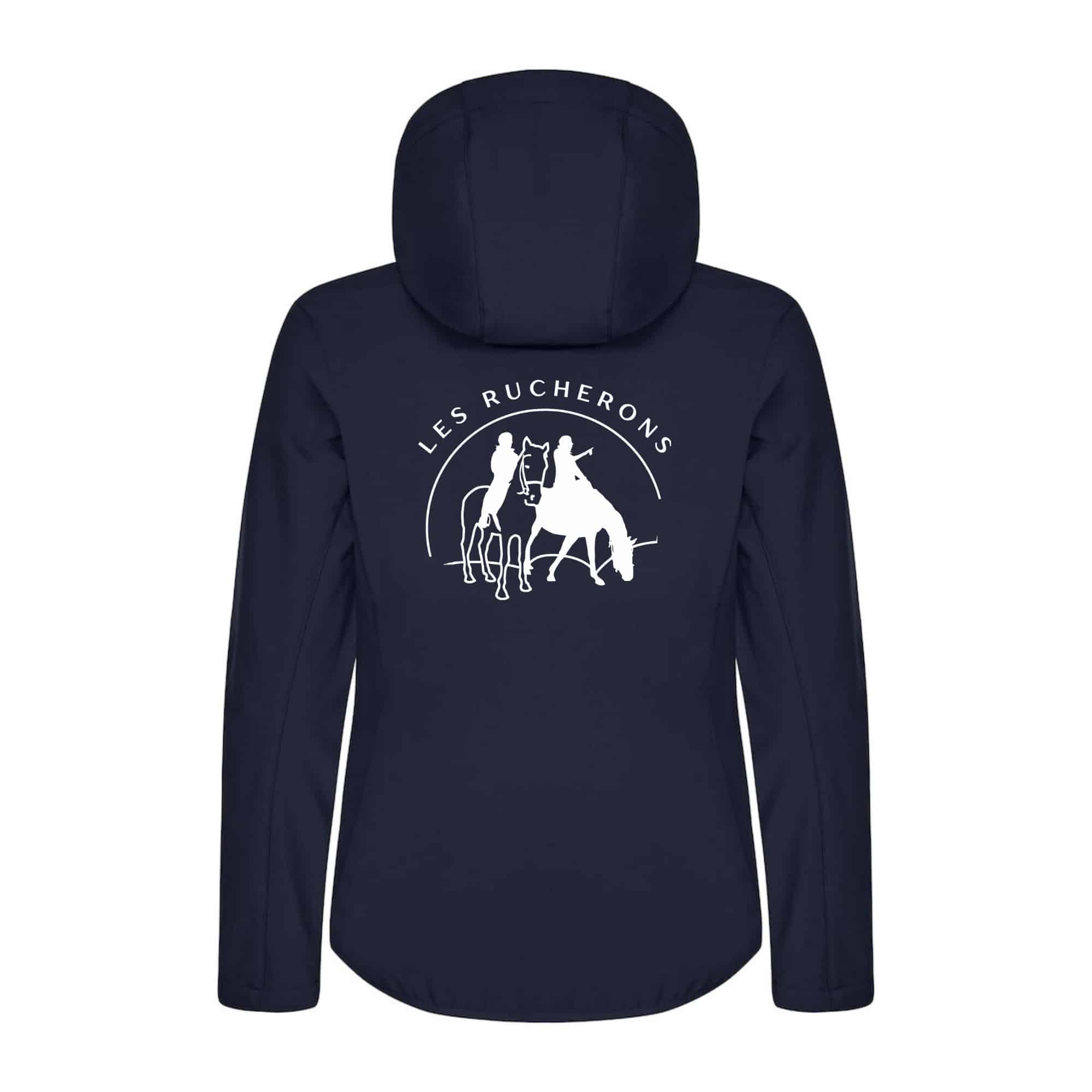 SOFTSHELL "Classic" (femme) - Les Rucherons - Navy - 0200917 – Image 3