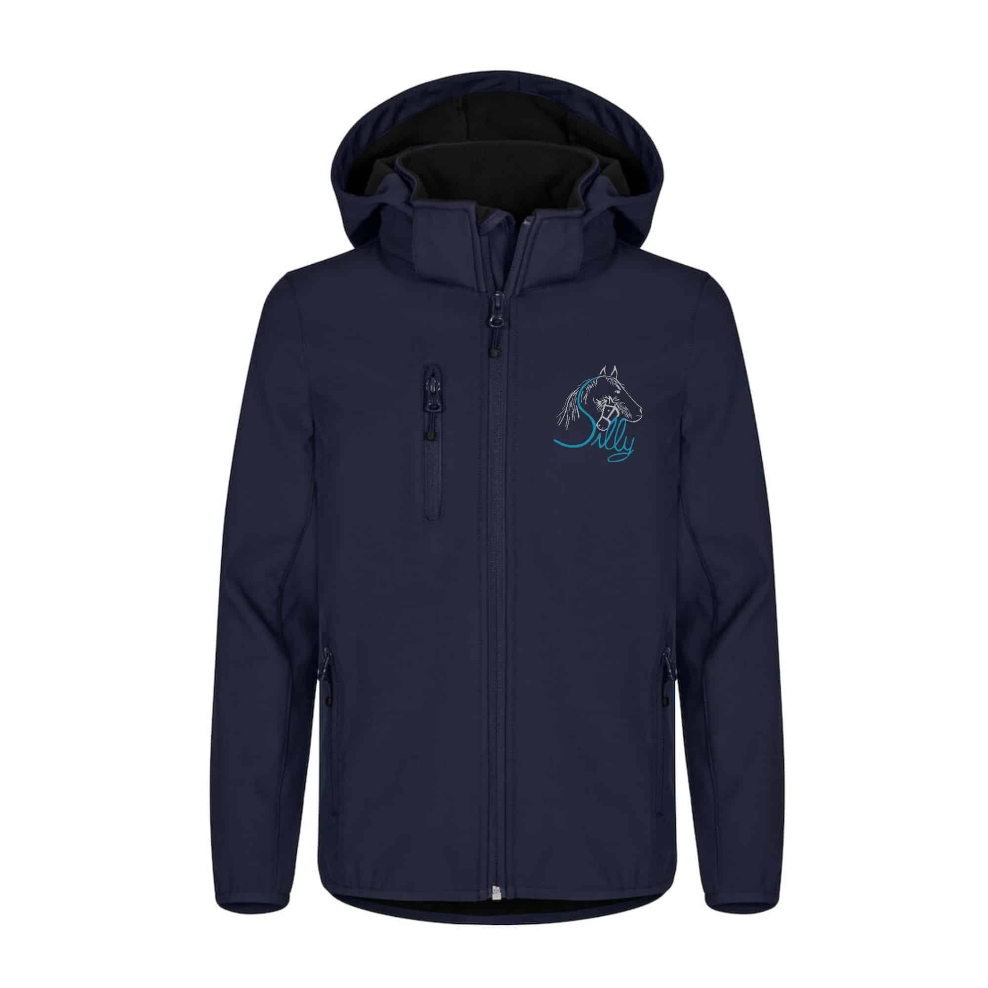 SOFTSHELL ''Classic'' (enfant) - Poney Club de Silly - Navy - 0200909