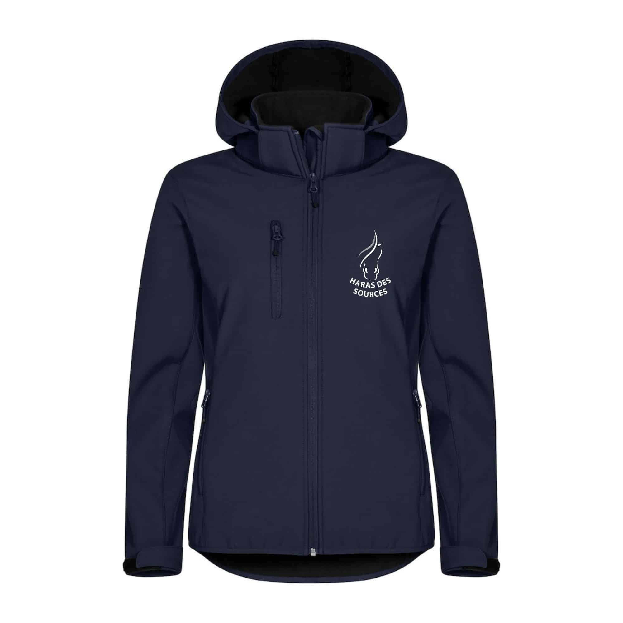 SOFTSHELL "Classic" (femme) - Haras des sources - Navy - 0200917