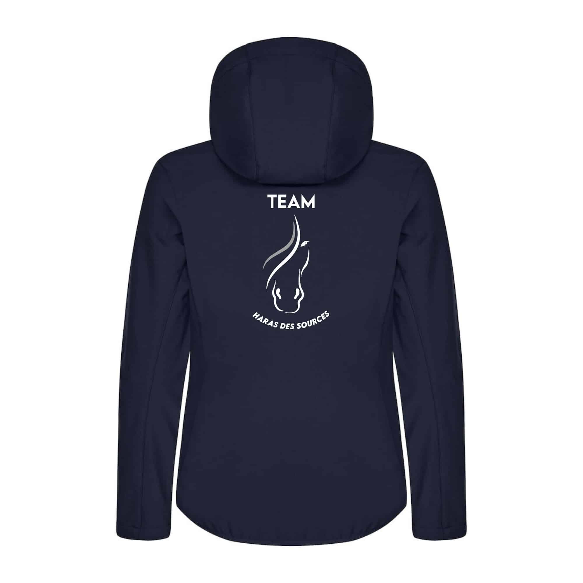 SOFTSHELL "Classic" (femme) - Haras des sources - Navy - 0200917 – Image 3