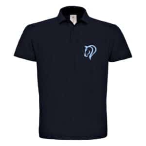 Polo premium (homme) - Elevage de kereal - Navy - BCU426