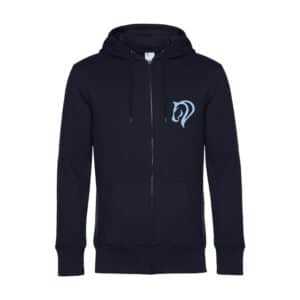 SWEAT ZIPPÉ (Homme) - Elevage de kereal - Navy - BCU03K
