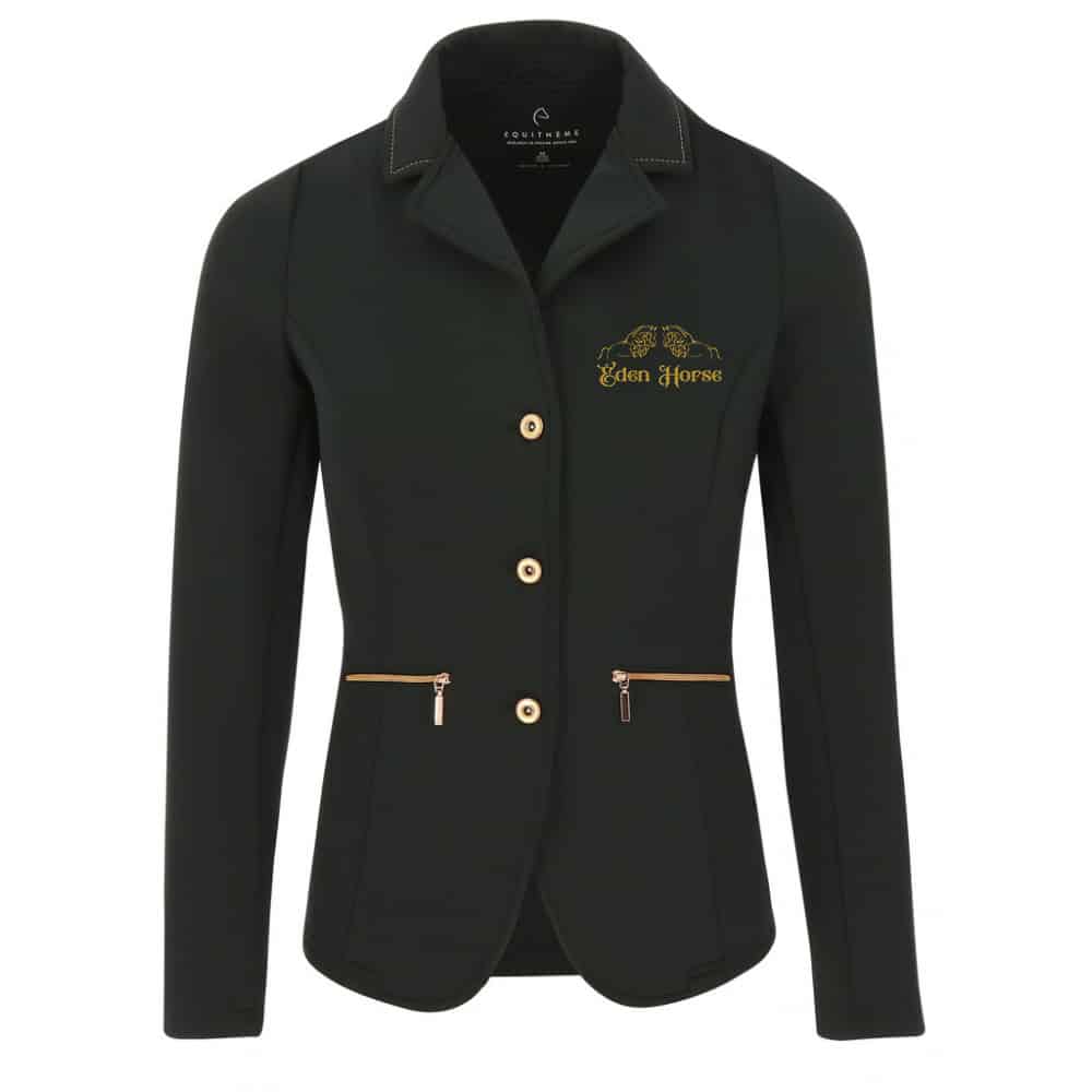Veste de concours EQUITHÈME Athens (Femme) - ÉDEN HORSE (13) – Noir - 988473