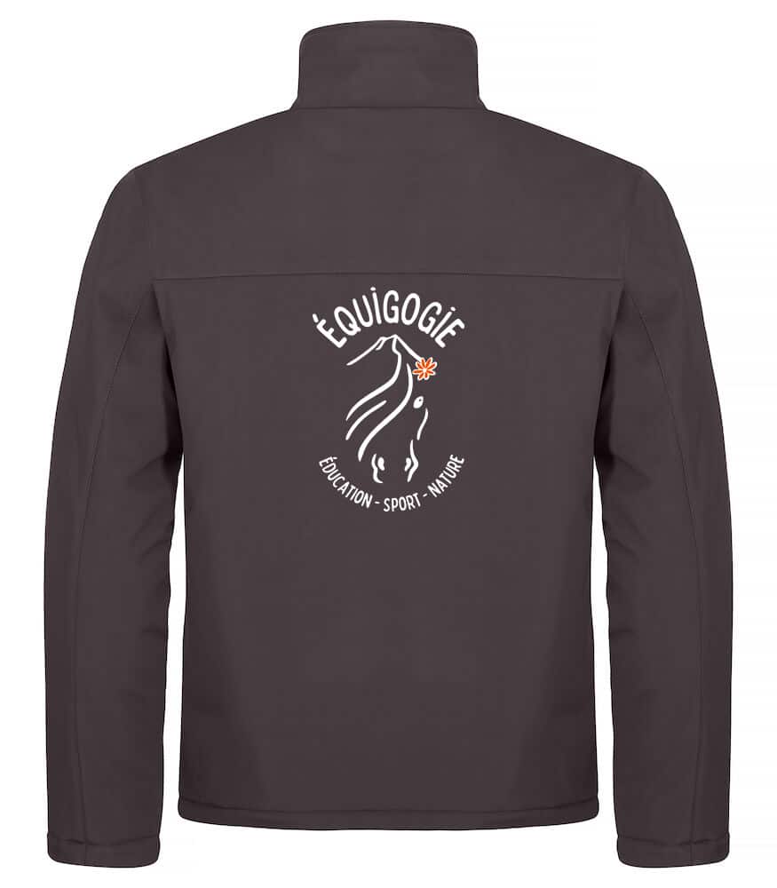 Softshell sans capuche "PADDED'' (femme) - Equigogie - Les écuries de Pépanie - Gris Anthracite - 0200957 – Image 2