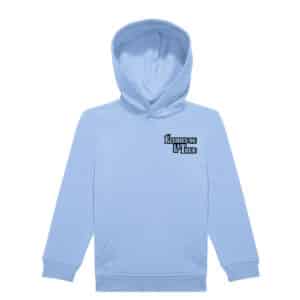SWEAT A CAPUCHE (enfant) - Ecuries de la Tour - Bleu ciel - K477