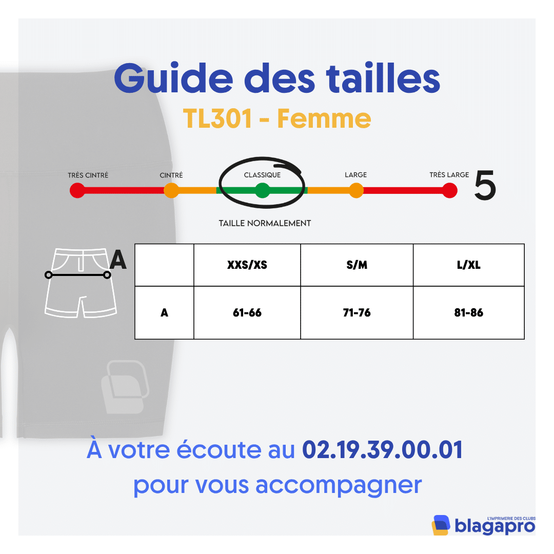 Shorty Femme - TL301 – Image 3