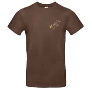 T-SHIRT (homme) - Marine Western Équitation - Marron - BC03T