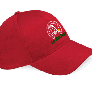 CASQUETTE - Ferme Equestre Le Rocher - Rouge - BF015