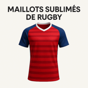 Maillots sublimés de rugby