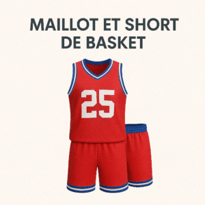 Maillots et short de basketball