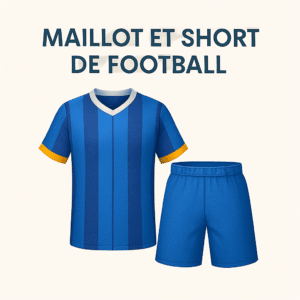 Maillot et short de football