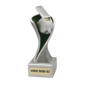 Trophée Résine Main Ballon Football - 60/R18