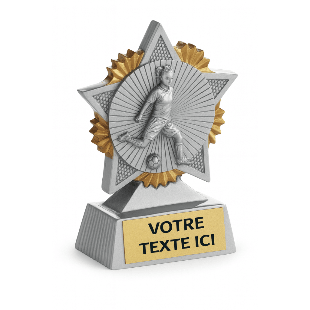 Trophée Étoile Féminine Football - 61/R302