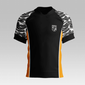 Maillot manches courtes [col rond] (homme) - Dodgeball TA Rennes - BON-MC