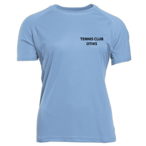 T-Shirt respirant (femme) - TENNIS CLUB OTHIS - Bleu ciel - PK141