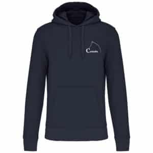 Sweat avec capuche et poche kangourou (enfant) - Association Team Cordailla – Navy - K4029