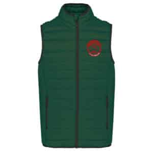 DOUDOUNE SANS MANCHES (femme) - Vautrait de la Billebaude - Vert Foret - K6114