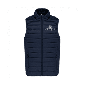 DOUDOUNE SANS MANCHES (enfant) - Sport Étude Val de Creuse - Navy - K6115