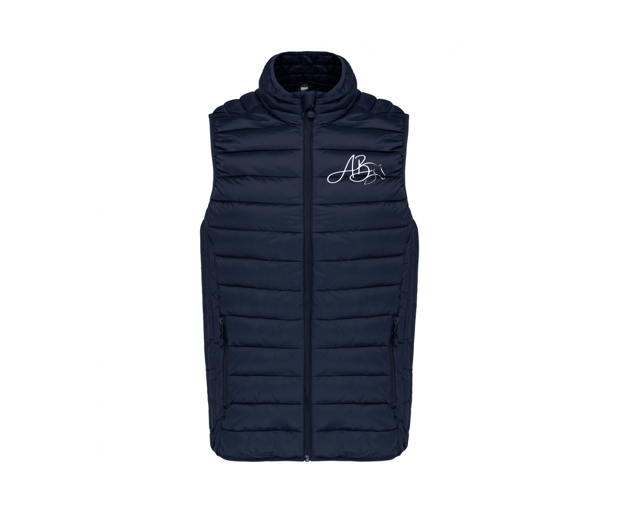 DOUDOUNE SANS MANCHES (homme) - Sport Étude Val de Creuse - Navy - K6113