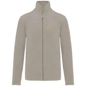 Veste micropolaire zippée (femme) – Marine Western Équitation - Beige – K907