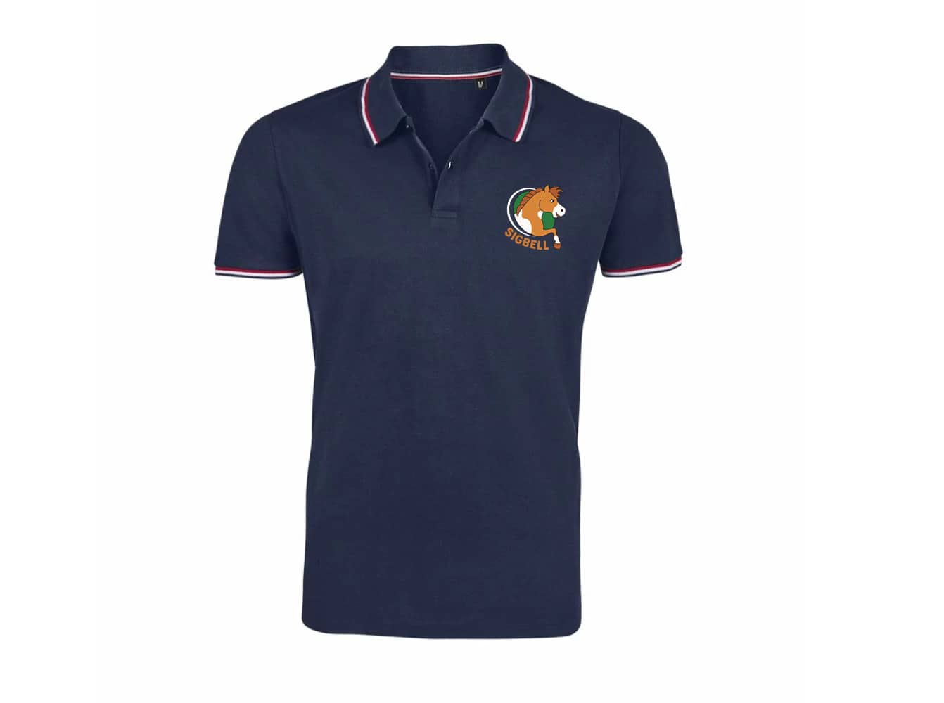 POLO (homme) - Centre équestre de Sigbell - Navy - PRESTIGE MEN