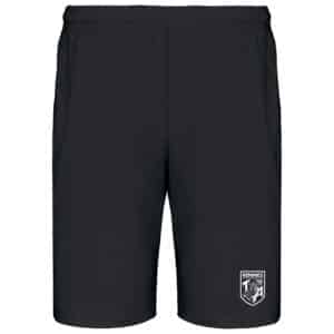 SHORT DE SPORT (adulte) - Dodgeball TA Rennes - Noir - PA101