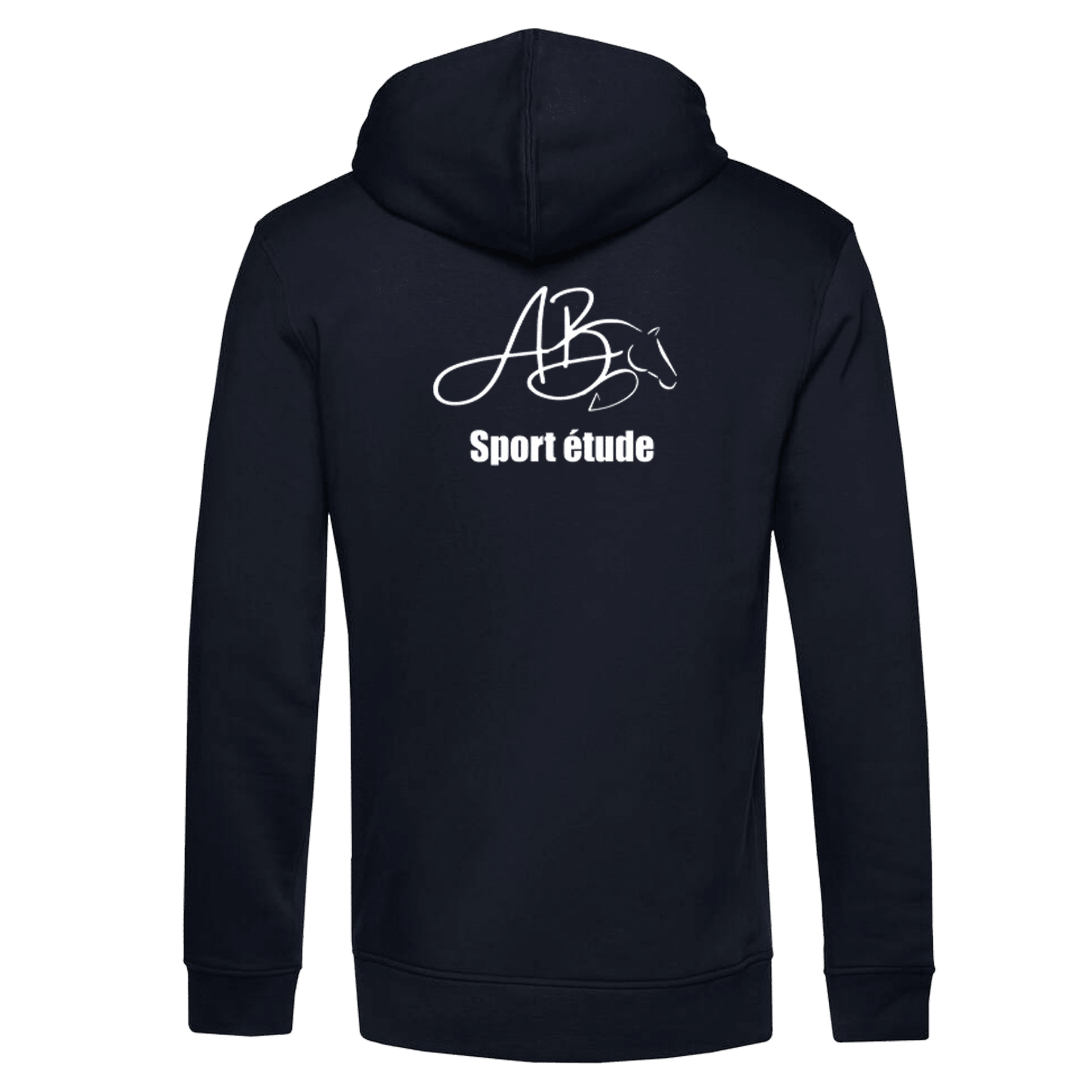 SWEAT A CAPUCHE (enfant) - Sport Étude Val de Creuse - Navy - K477 – Image 2