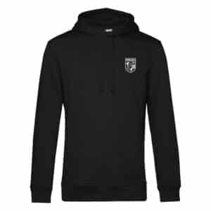 SWEAT A CAPUCHE (homme) - Dodgeball TA Rennes - Noir - BCU33B