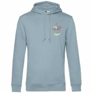 SWEAT A CAPUCHE (enfant) - PAYZANES - Bleu ciel - K477