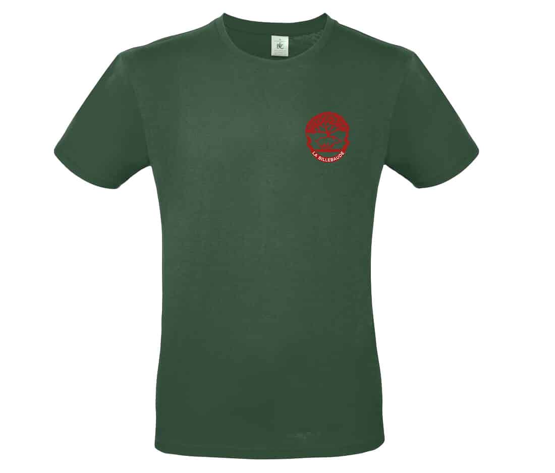T-SHIRT (enfant) - Vautrait de la Billebaude - Vert Foret - BC03TK