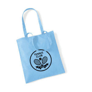 TOTE BAG - TENNIS CLUB OTHIS - Bleu ciel - WM101