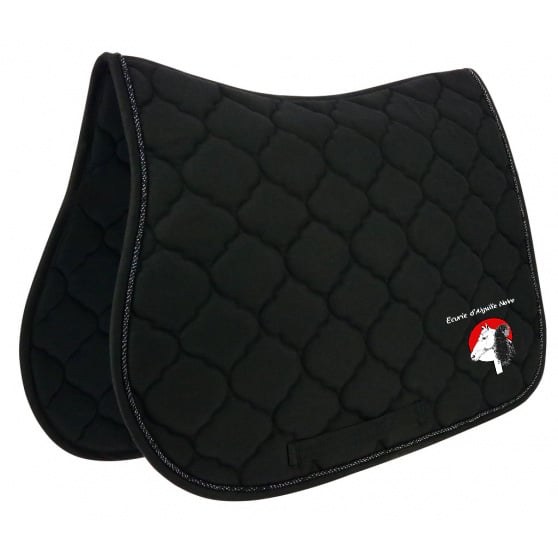 TAPIS RIDING WORLD - Ecurie d'Aiguille Noire - Noir - 20453
