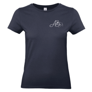 T-SHIRT (femme) - Sport Étude Val de Creuse - Navy - BC04T
