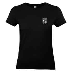 T-SHIRT (femme) - Dodgeball TA Rennes - Noir - BC04T