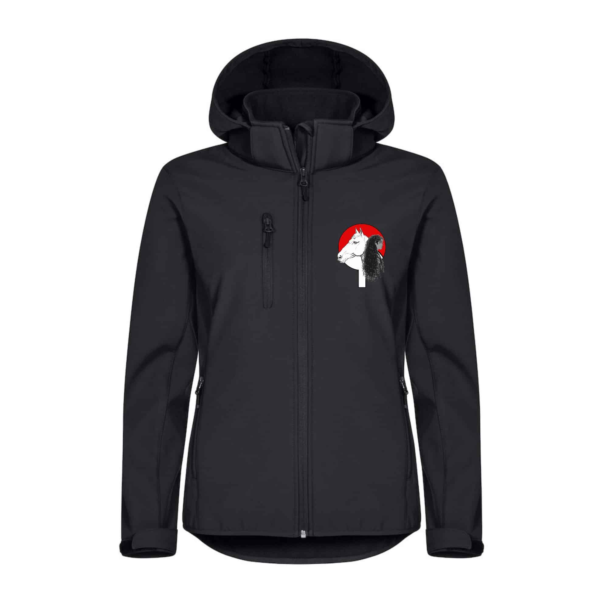 SOFTSHELL "Classic" (femme) - Ecurie d'Aiguille Noire - Noir - 0200917