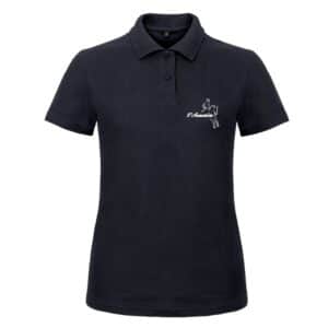 Polo premium (femme) - L' AUMARIERE - Navy - BCW463