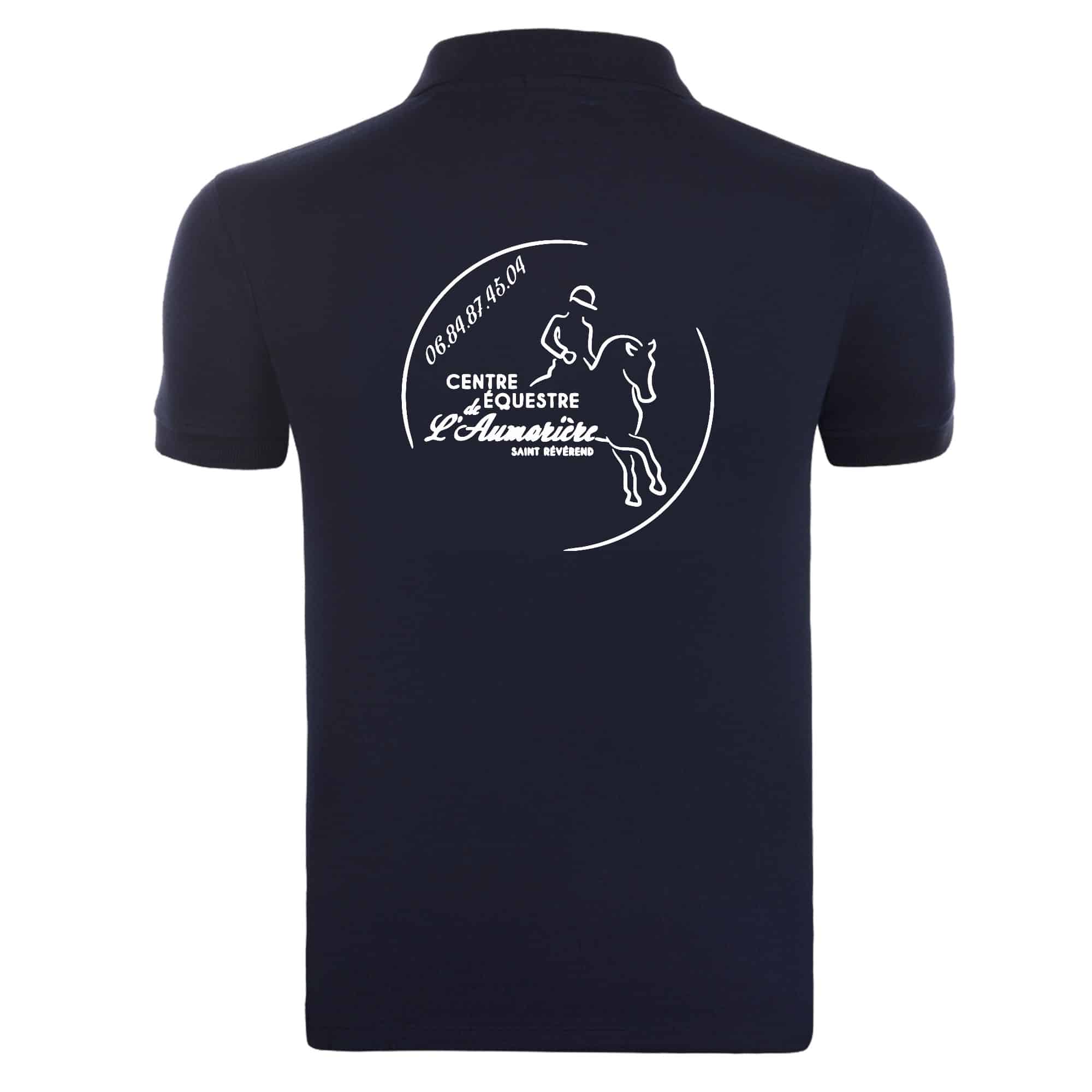 Polo premium (homme) - L' AUMARIERE - Navy - BCU426 – Image 2
