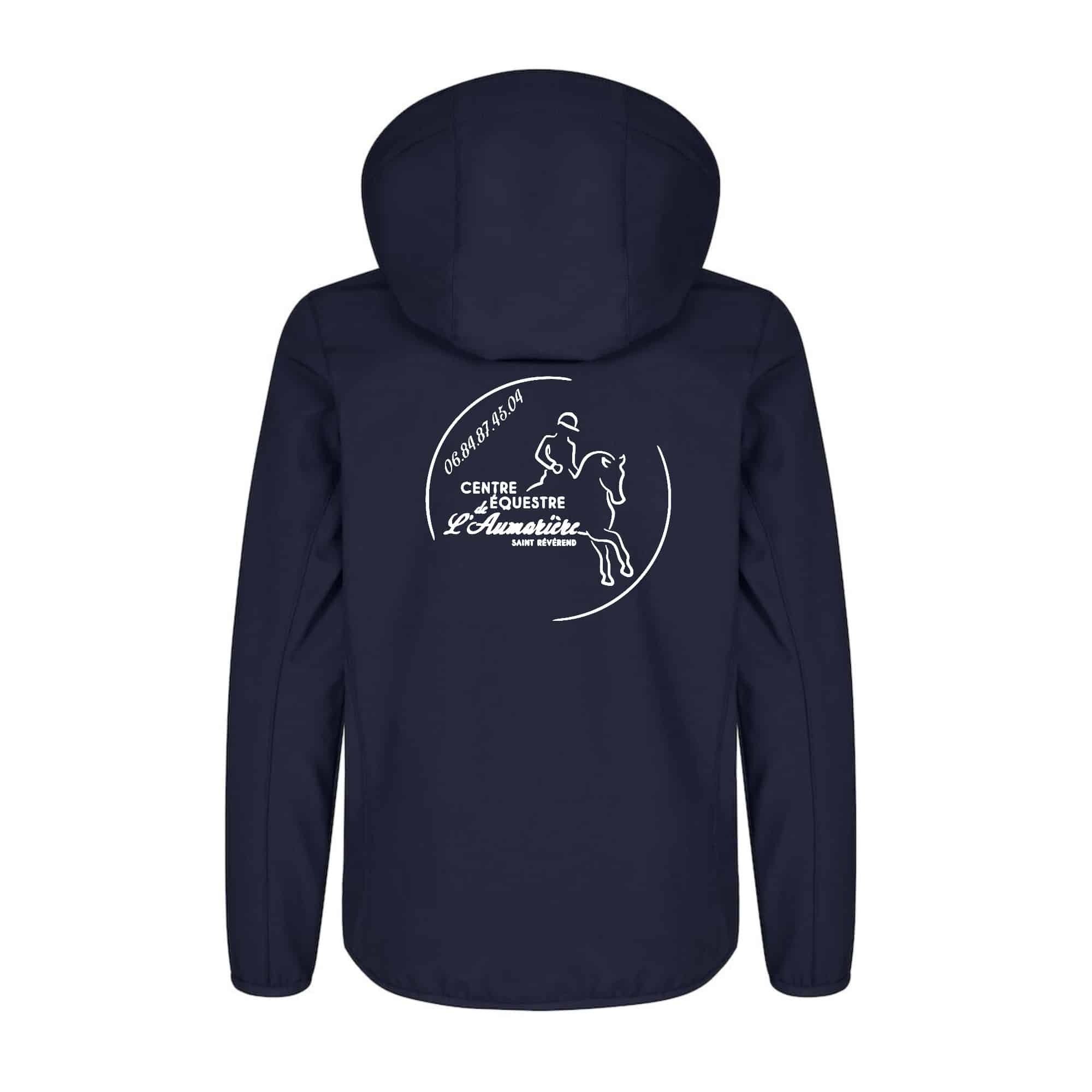 SOFTSHELL ''Classic'' (enfant) - L' AUMARIERE - Navy - 0200909 – Image 3