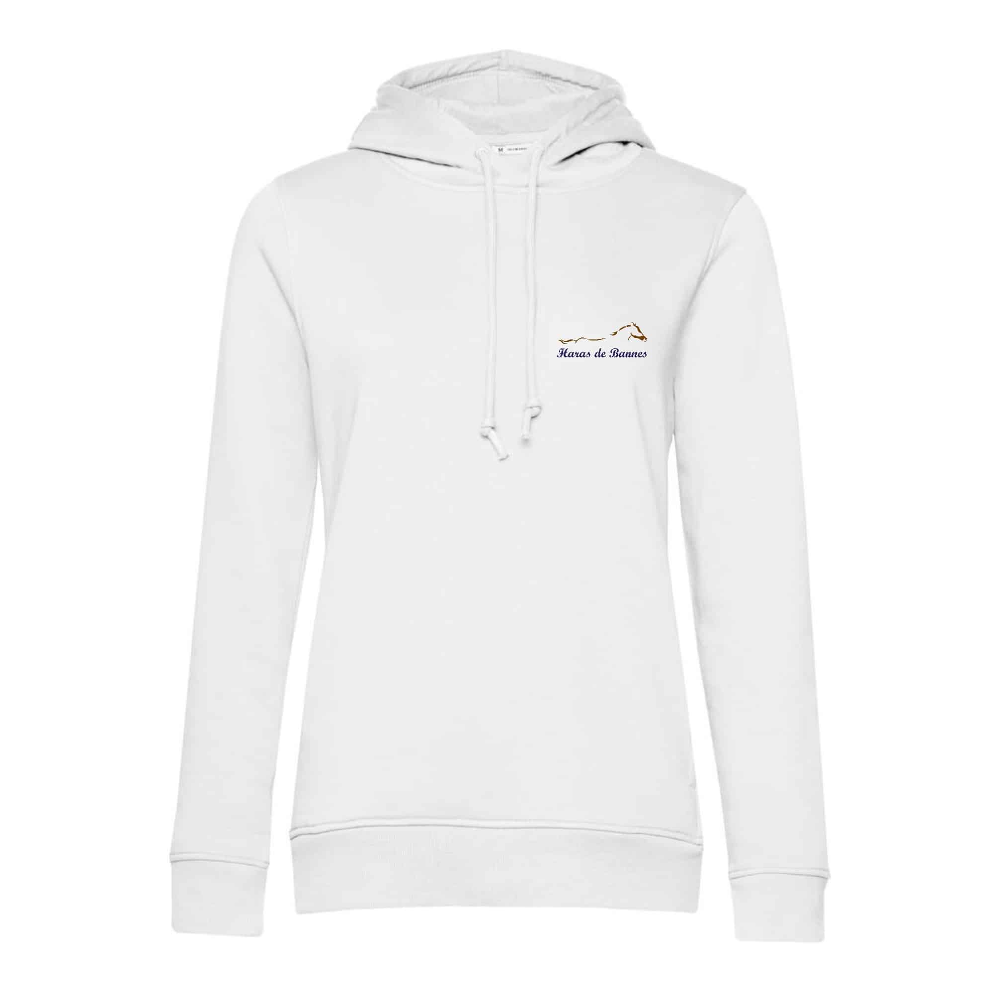 Sweat avec capuche et poche kangourou (femme) - Haras de Bannes - K4028 – Image 6